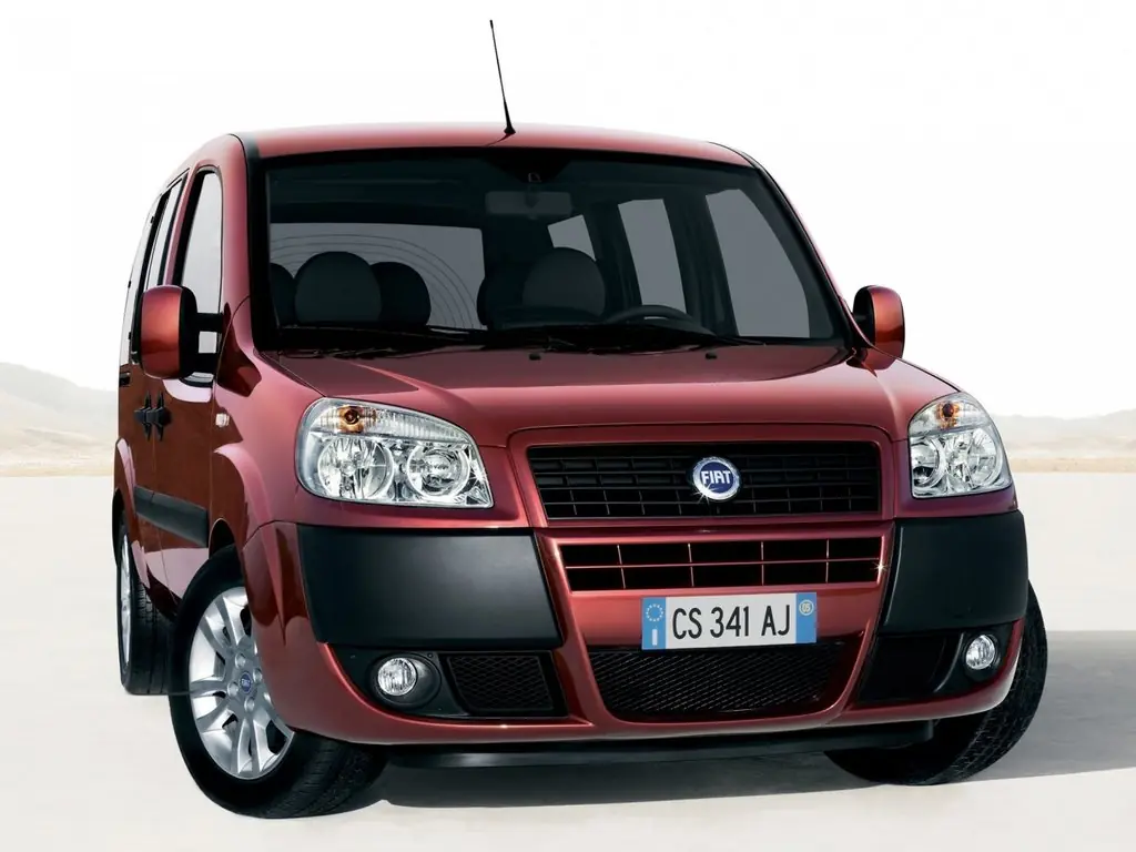Fiat Doblo (223) 1 поколение, рестайлинг, минивэн (10.2005 - 10.2016)